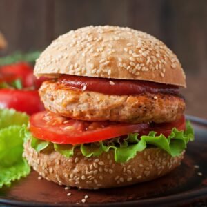 Veg. Chicken Burger