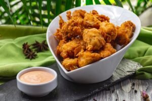 Veg. Chicken Popcorn (5 Pcs)