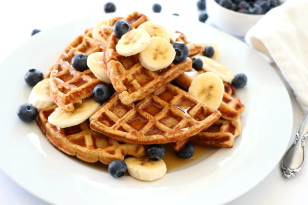 Waffles with Banana